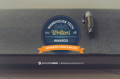 Warehouse tech writers awards 2018 - voting openwinners announced